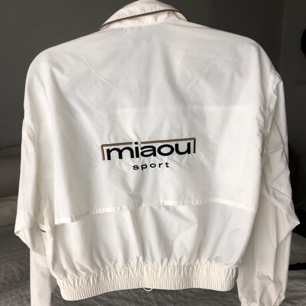 Miaou White Sports Jacket